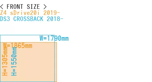 #Z4 sDrive20i 2019- + DS3 CROSSBACK 2018-